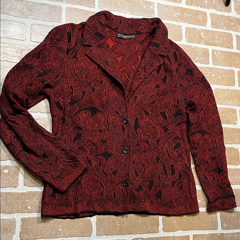 Peruvian Connection Women’s Medium Jacket Rosemea… - image 5